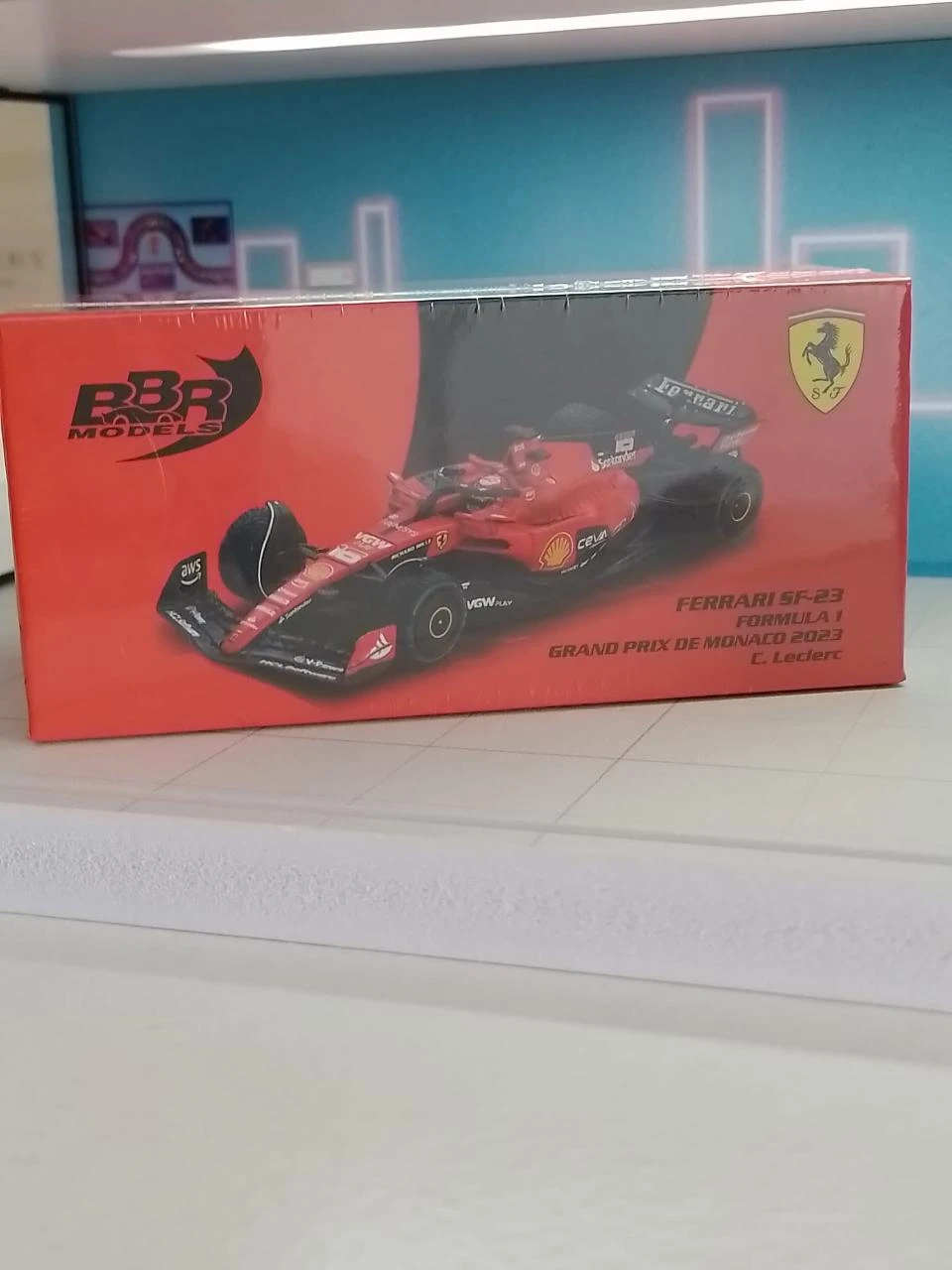 BBR 1/64 Diecast BBRFER64022 Ferrari F1 SF23 #16 2023 GP de Mónaco - C.Leclerc – photo 3
